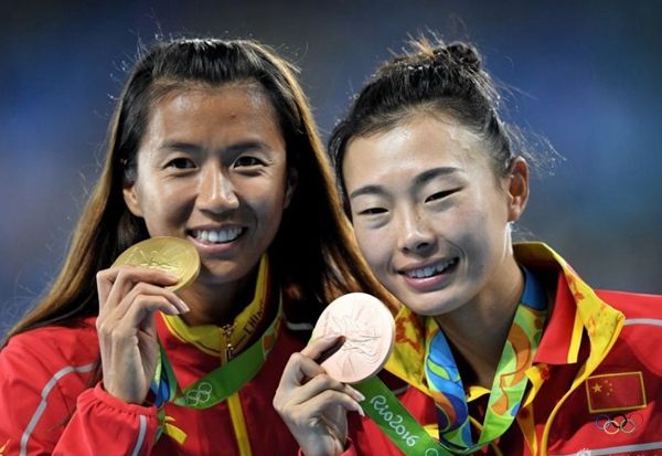 图文我校校友吕秀芝获里约奥运会女子20公里竞走铜牌